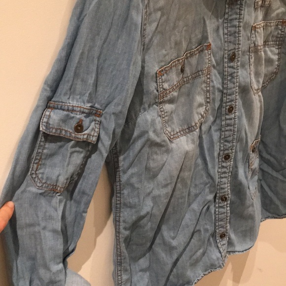 Jean button up - Picture 3 of 4